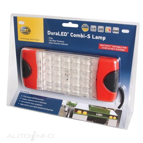 Hella Duraled Combi-s Lamp BL Gmd - 2378BL