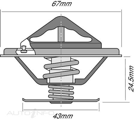 Tridon Thermostat Jaguar Mercedes-Benz Ssa Volvo - TT248-192