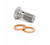 Hel Braided Brake Lines Kit (EVO 5-6)