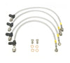 Hel Braided Brake Lines Kit (EVO X)