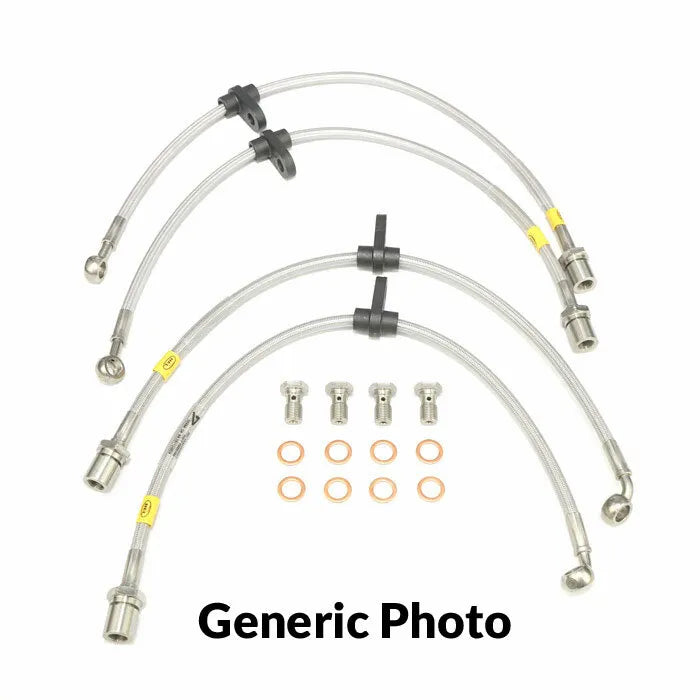 Hel Braided Brake Lines Kit (200SX S14/15 95-03)