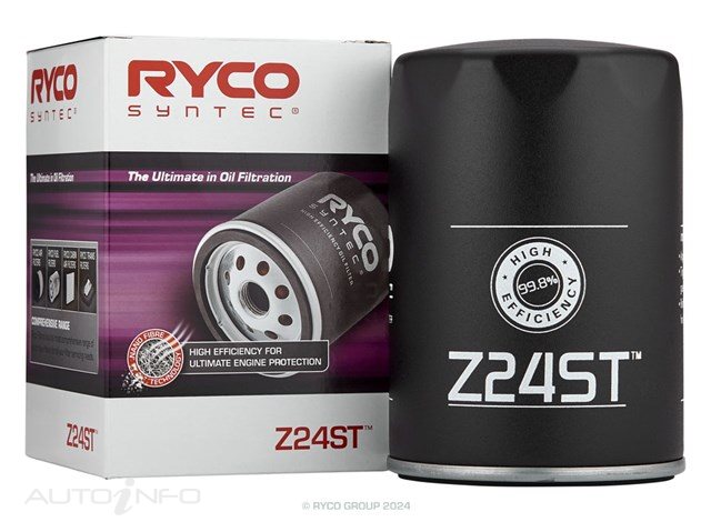 Ryco Premium Oil Filter Chevrolet Holden V8 - Z24ST