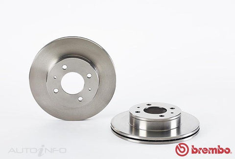 Brembo Disc Rotor Front Hyundai Accessory 00-On - 09.9537.10