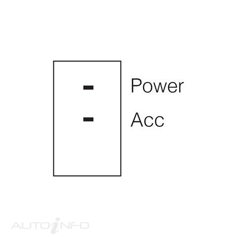 Narva Switch Micro Toggle Off/on - 60290BL