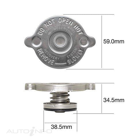 Tridon Radiator Cap 7LB 50KPA RC3 - CR0750
