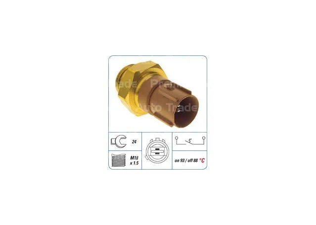 PAT Premium Coolant Fan Temperature Switch (Civic Type R EP3 01-05) — fits Honda Civic Type