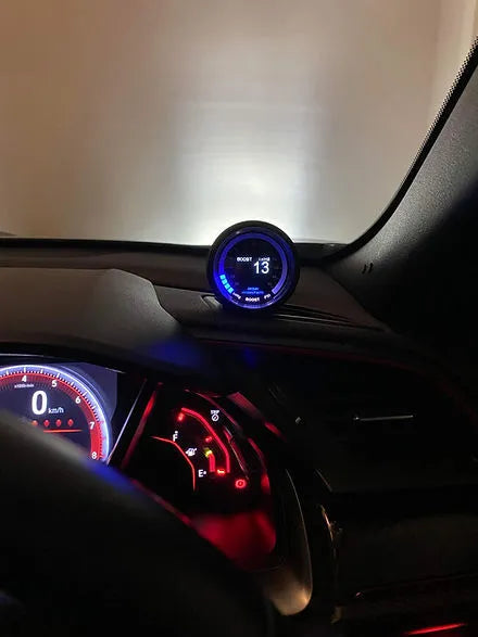 Andro Motorsports 52mm Single Demister Vent Gauge Pod (Civic FK8 Type R 17-21) — fits Honda Civic Type