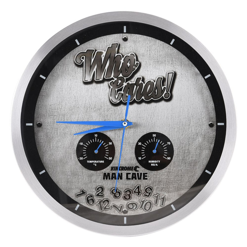 Kincrome Who Cares Wall Clock CLOCK05