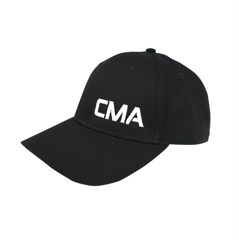 CMA CMA Premium Curved Cap (One Size Fits All - Black)