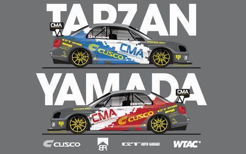 CMA CMA x Cusco - Carrosser 'Tarzan Yamada' WTAC 2019 Poster (image 2)