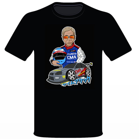 CMA CMA x Cusco - Carrosser 'Limited Edition' WTAC 2019 Tarzan Yamada Cartoon Tee - Small