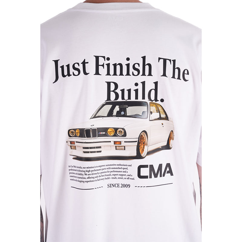 CMA Apparel Cmaappjfiwh-XPX CMA Just Finish It Tee, White