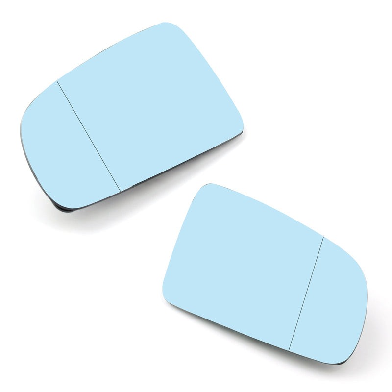 Audi A4 B6 / B7, A6 C6 Blue Rearview Mirror Glass (2005-2008)
