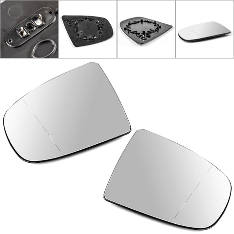 BMW X5 X6 E70 E71 E72 Heated Wing Mirror Glass Pair (2008-2014)