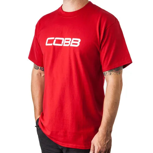 Cobb Tuning Men's Red Logo T-Shirt XXXL