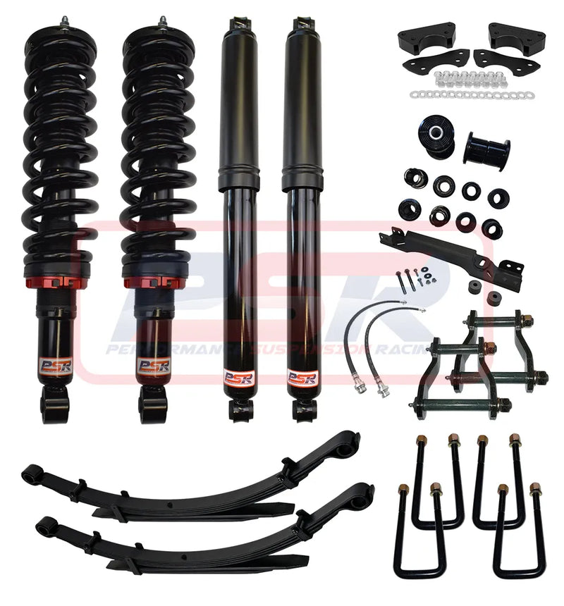 Performance Suspension Racing TTG 4" Lift Kit Long Travel Std Duty Front/Heavy Duty Rear (Colorado RG/D-Max 1 & 2)