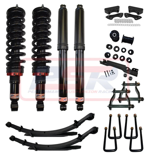 Performance Suspension Racing TTG 4" Lift Kit Std Duty Front and Heavy Duty Rear (Colorado RG/D-Max 1 & 2) — fits I...