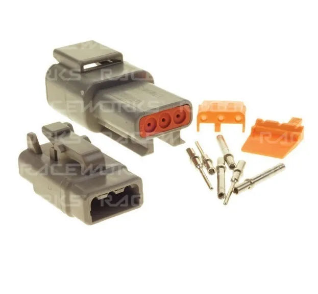 Raceworks Deutsch DTM 3-Way Connector Kit