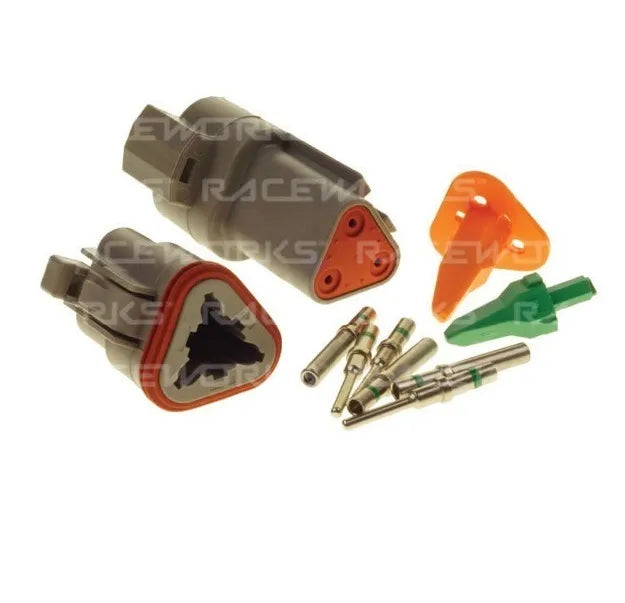 Raceworks Deutsch DT 3-Way Connector Kit