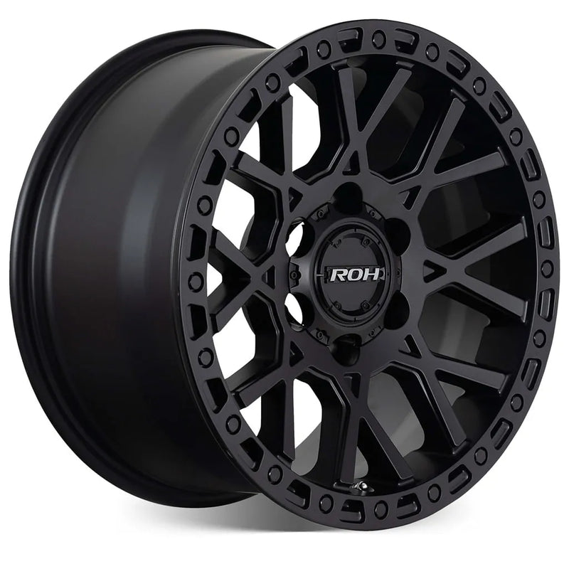ROH Wheels CRA168MB-XPX Crawler Matt Black Wheels