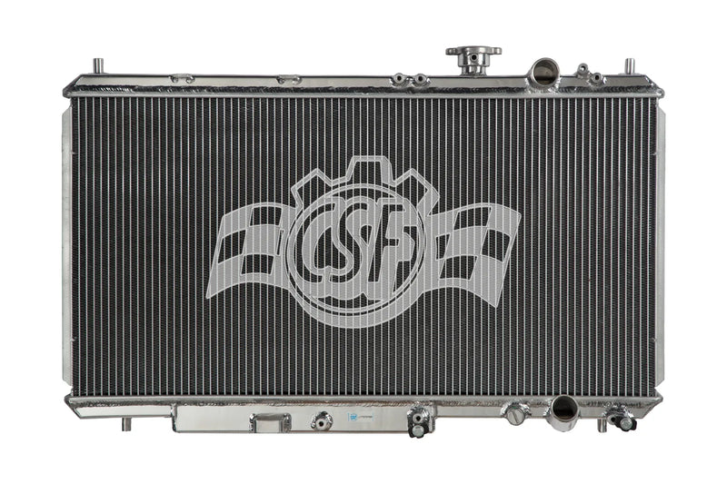 CSF Radiators 2-Row 52mm Race Spec Aluminium Radiator (Integra DC2 94-01) — fits Honda Integra