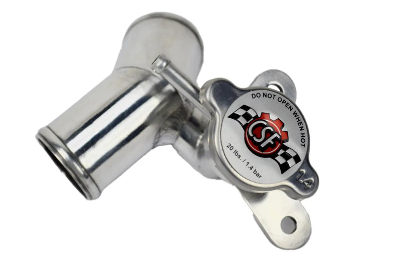 CSF Radiators Aluminium Radiator Filler Neck w/1.4 Bar Radiator Cap (BRZ/86/GR86 12+)