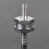 6mm 1/4" Aluminium Alloy One Way Non Return Check Valve Petrol Diesel — image 6