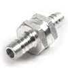 6mm 1/4" Aluminium Alloy One Way Non Return Check Valve Petrol Diesel — image 2