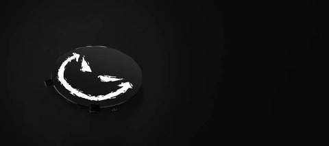 Stedi 7" Spare Driving Light Cover - Smiley Face