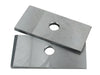 Superior Engineering 1 Degree Castor Wedges (70mm Wide) (Pair)