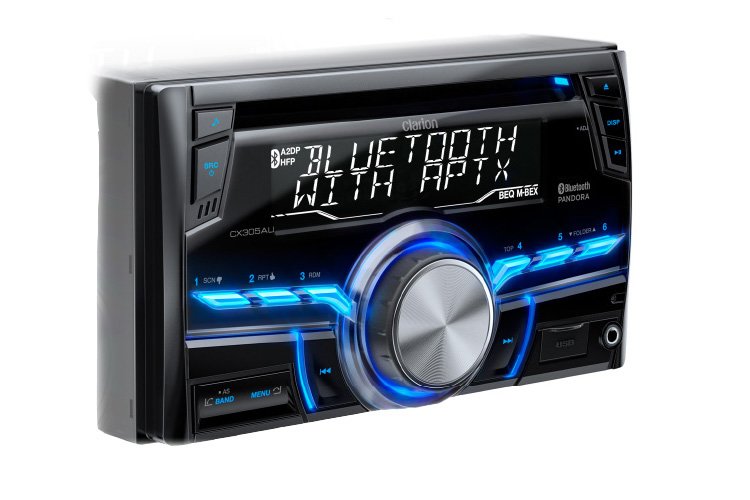 Clarion Audio Receiver Cd/Usb/Mp3/Wma/2-Din CX305AU