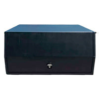 1800mm Long Black Aluminium Flat Plate Canopy