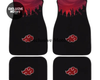 Custom Akatsuki Clouds Floor Mats