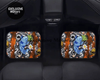 Custom Blue Koi Floor Mats
