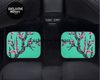 Custom Cherry Blossom Floor Mats