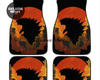 Custom Godzilla Floor Mats