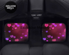 Custom Hearts Floor Mats