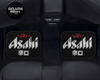Custom Japanese Black Asahi Floor Mats