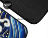 Custom Japanese Blue Waves Floor Mats
