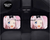 Custom Kawii Pink Anime Floor Mats