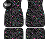 Custom Leopard Bean Floor Mats