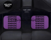 Custom Universal Bride style Floor Mats Purple