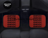 Custom Universal Bride style Floor Mats Red