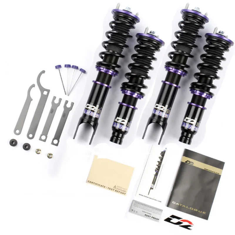 D2 Racing Pro Sport Series Coilover Kit (E63 04-10) — fits BMW M6 E63
