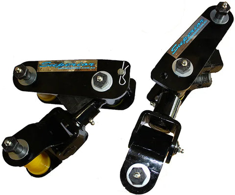 Superior Engineering Drop Shackles — Nissan Navara D22 Rear (Pair)