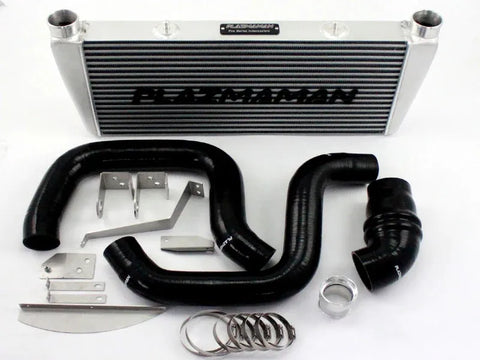 Plazmaman Intercooler Kit - Series 1-2 - Yes Hose (Navara D23 NP300 15-21) - Raw — fits Nissan Navara