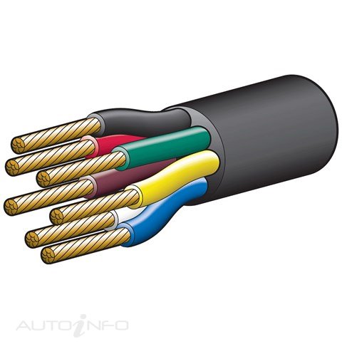 Narva Cable 7 Core 19AMP 3MM 100M - 5873-100TC