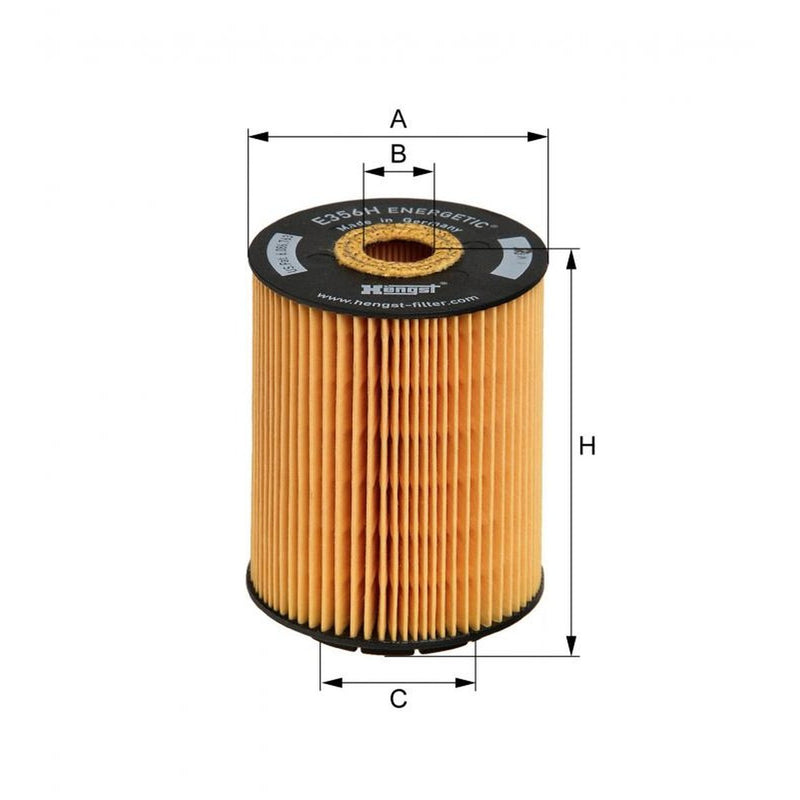 Oil Filter E356H D56 Hengst
