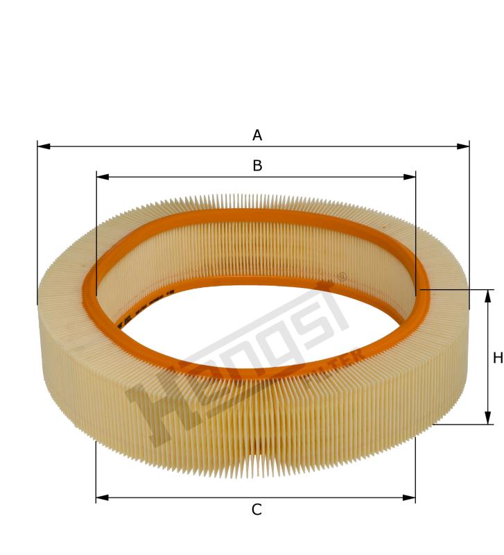 Hengst Air Filter E82L