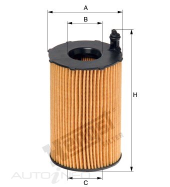 Hengst Oil Filter CH11490ECO Audi VW Pors - E816HD236